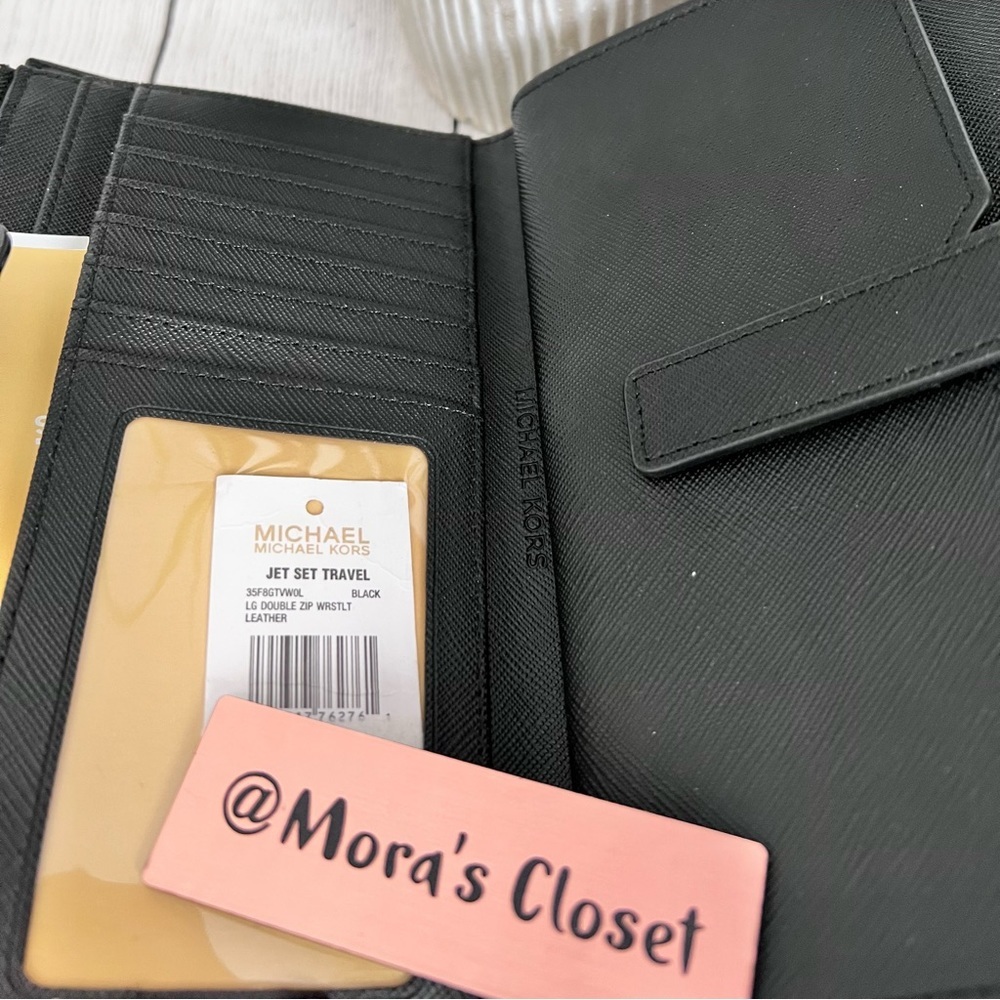 Michael Kors Double Zip Wristlet Wallet - Picture 7 of 9